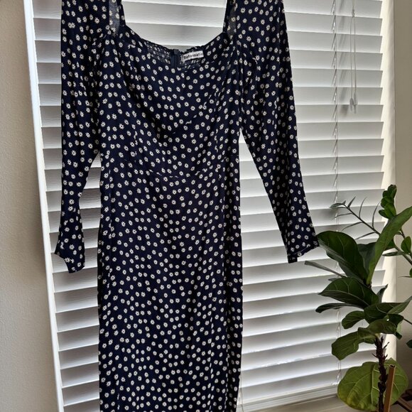 Reformation Peyton Dress in Flores Size 4 - Picture 2 of 6